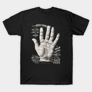 Palm Reading Chart T-Shirt